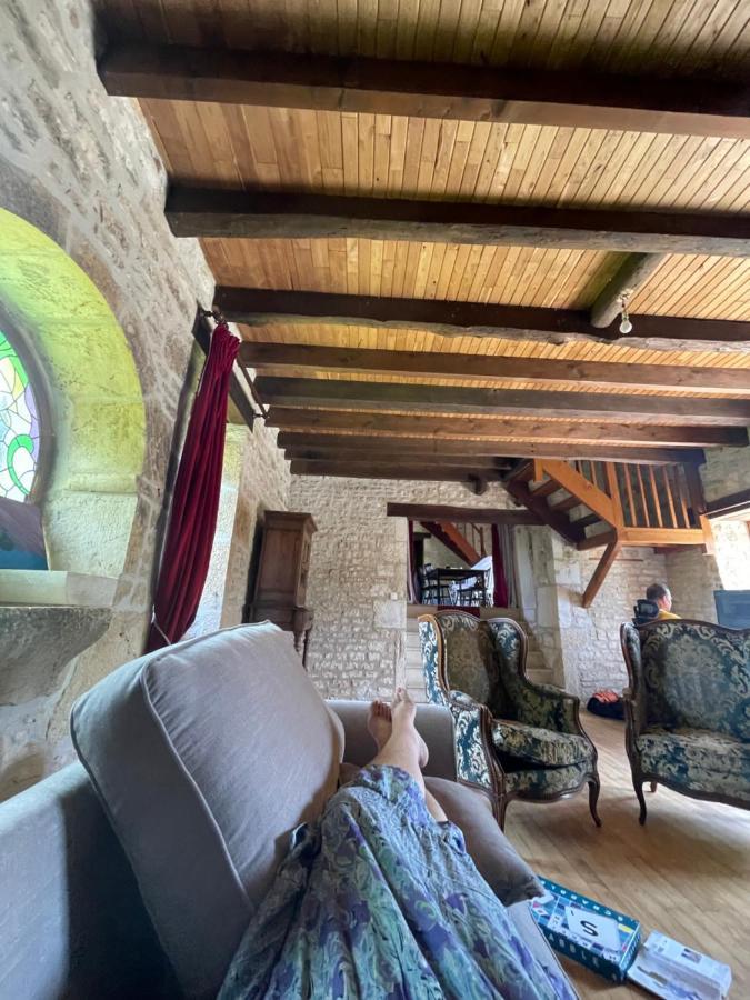 Villa Domaine Du Bonheur En Pierre Avec Piscine, Proche Sarlat Carlux Exterior foto