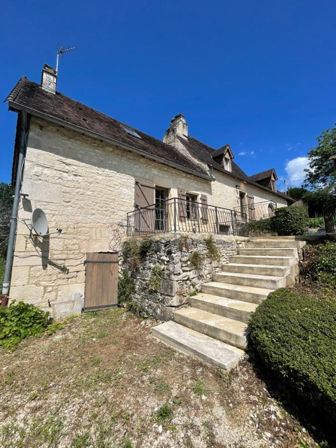 Villa Domaine Du Bonheur En Pierre Avec Piscine, Proche Sarlat Carlux Exterior foto