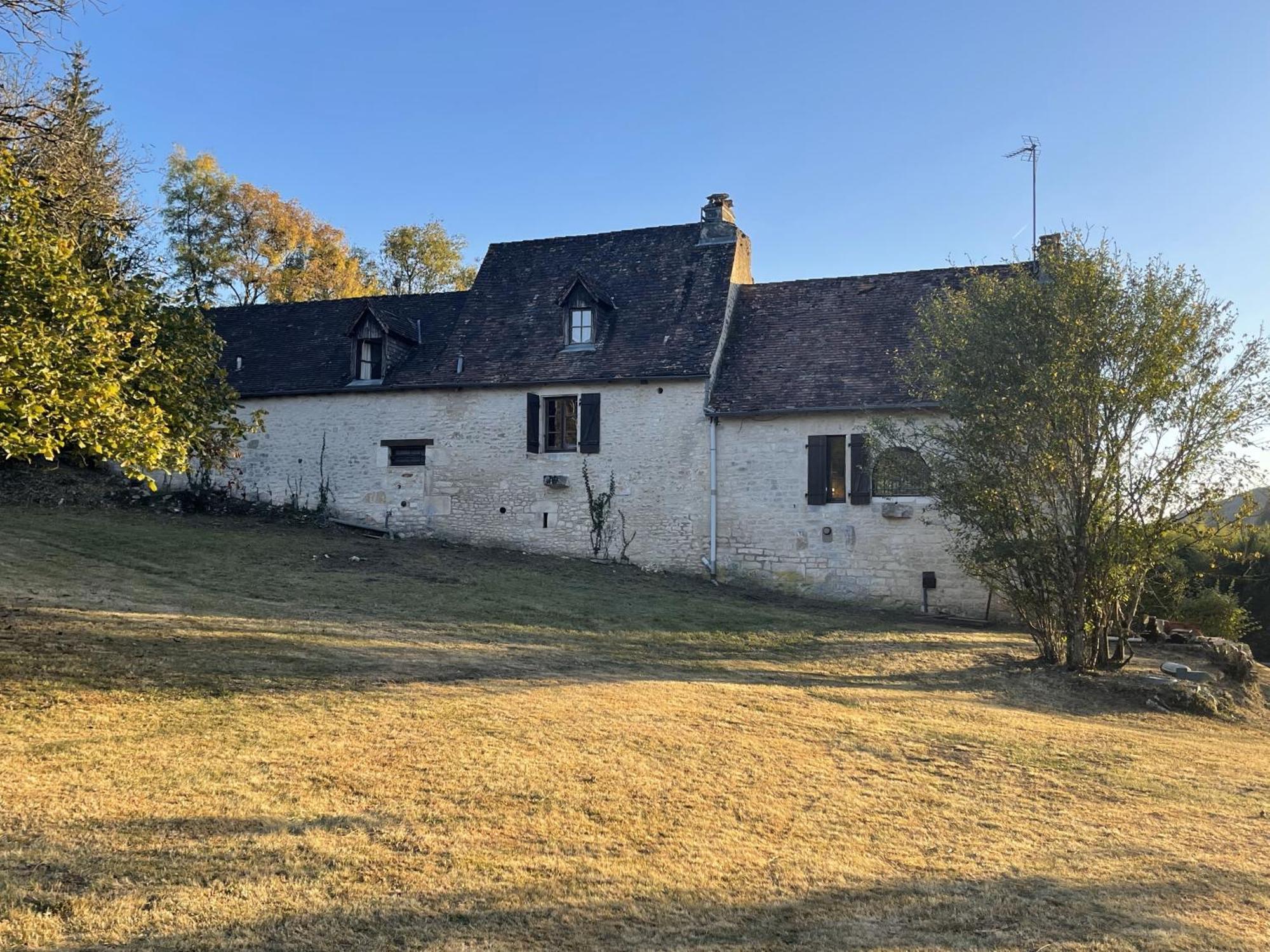 Villa Domaine Du Bonheur En Pierre Avec Piscine, Proche Sarlat Carlux Exterior foto